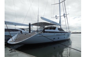 ⚓106' ALLOY SAILING MEGAYACHT (1991) "MING"/"ECLIPSE"