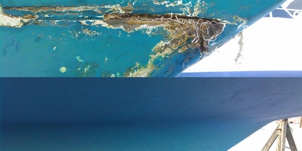 Catalina Smiles... (Common Cracks in Catalina Yachts) - An Inexpensive Fix!